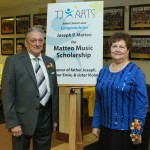Matteos with sign- small cropped